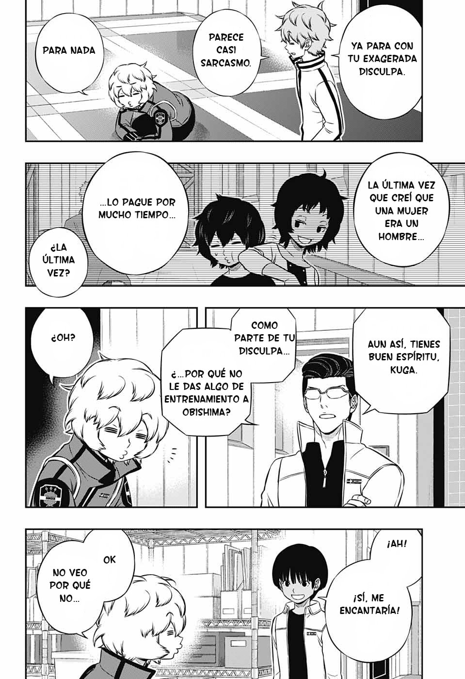 World Trigger Capitulo 181: Takuma Yuba página 7