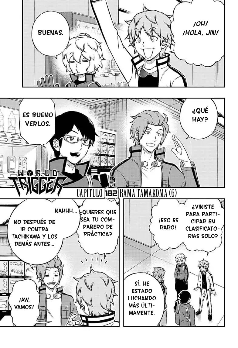 World Trigger Capitulo 182: Rama Tamakoma (6) página 2