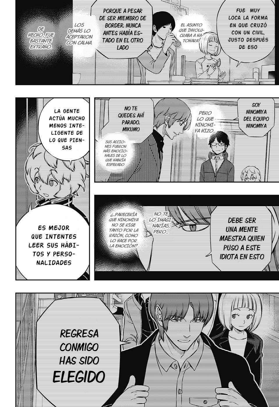 World Trigger Capitulo 183: Rama Tamakoma (7) página 12