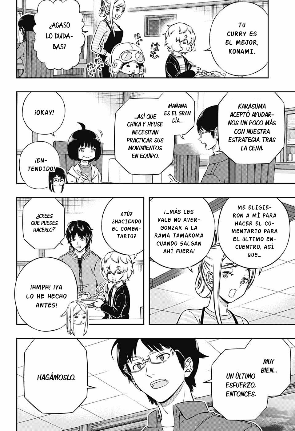 World Trigger Capitulo 183: Rama Tamakoma (7) página 14