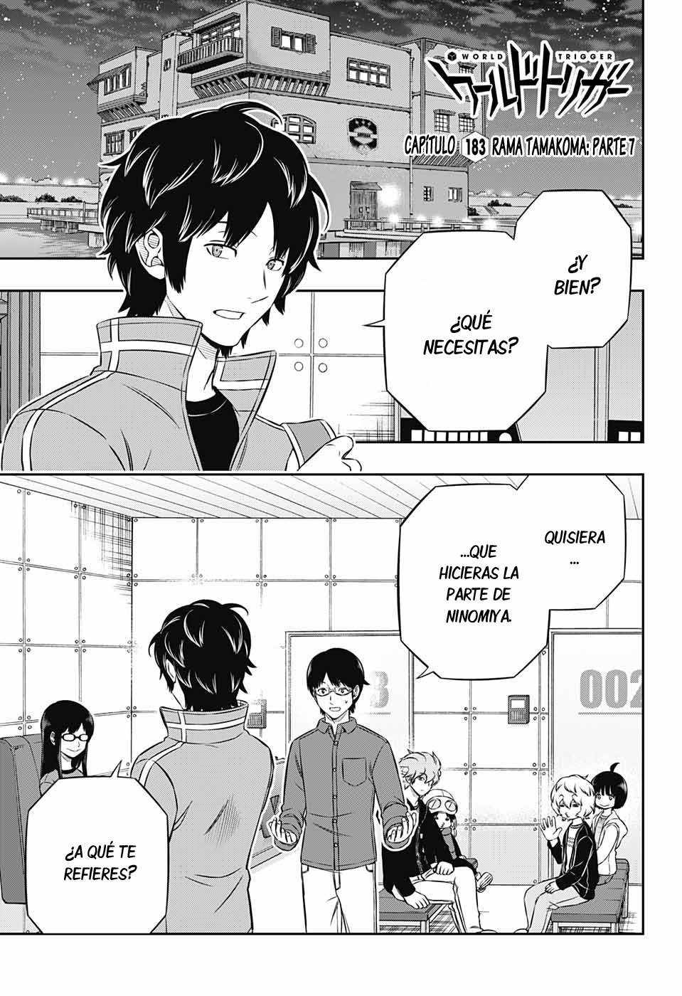 World Trigger Capitulo 183: Rama Tamakoma (7) página 3