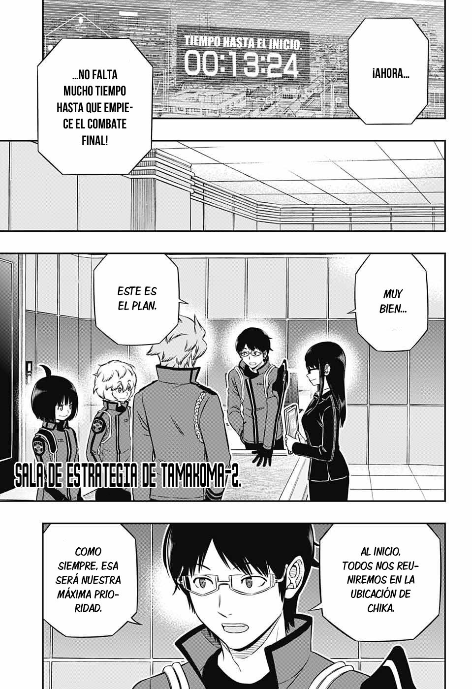 World Trigger Capitulo 184: Escuadrón Yuba página 11