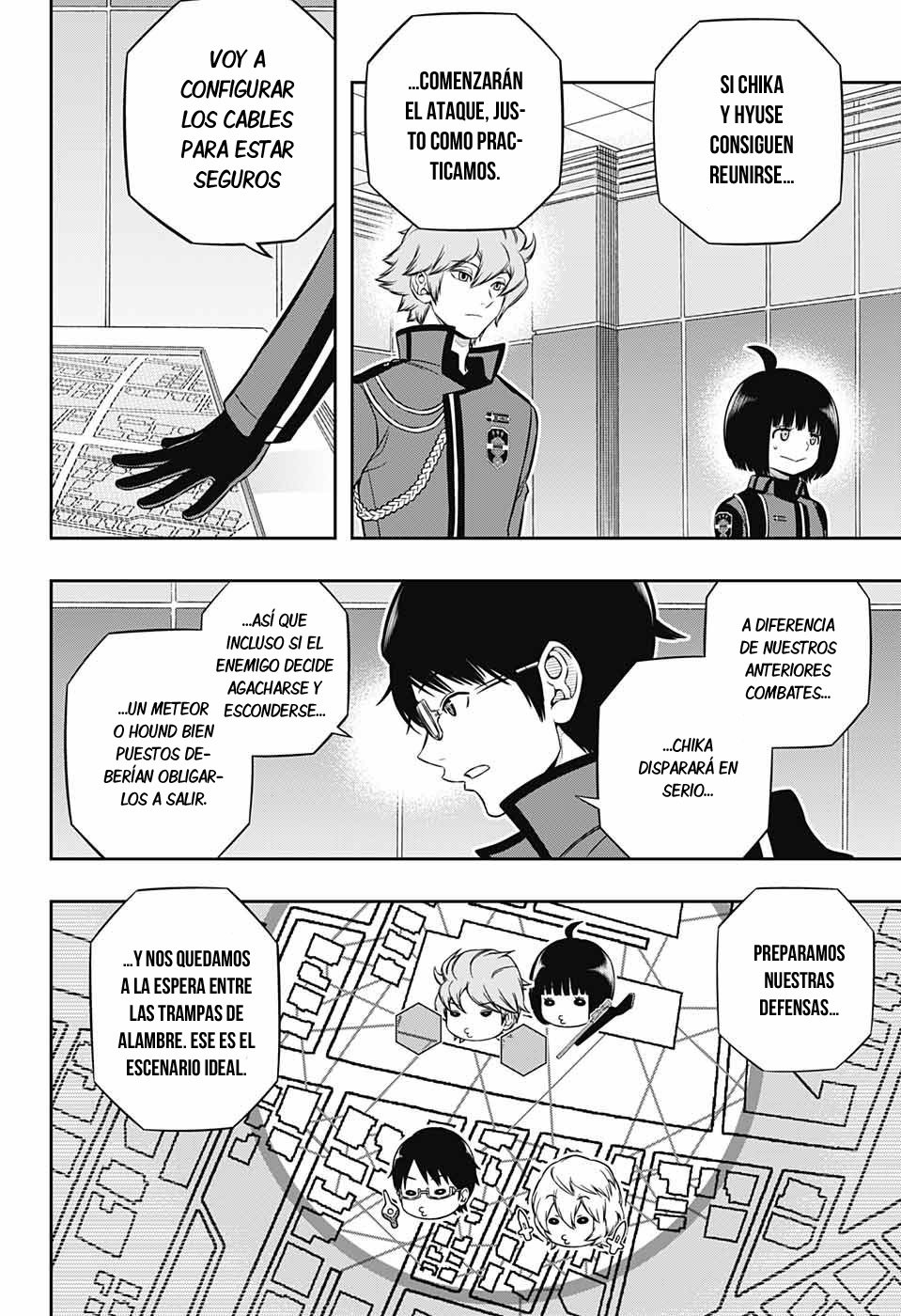 World Trigger Capitulo 184: Escuadrón Yuba página 12