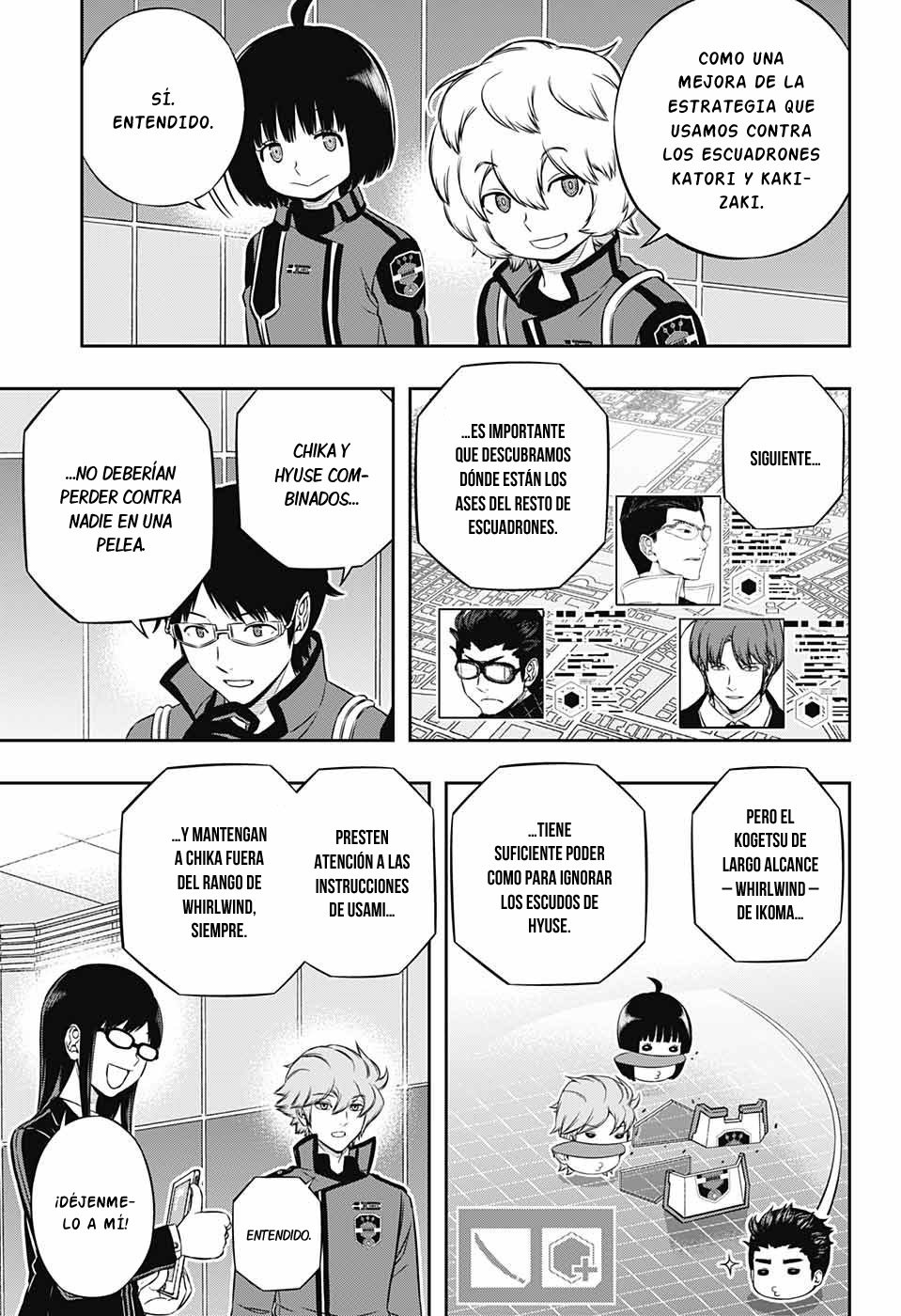 World Trigger Capitulo 184: Escuadrón Yuba página 13