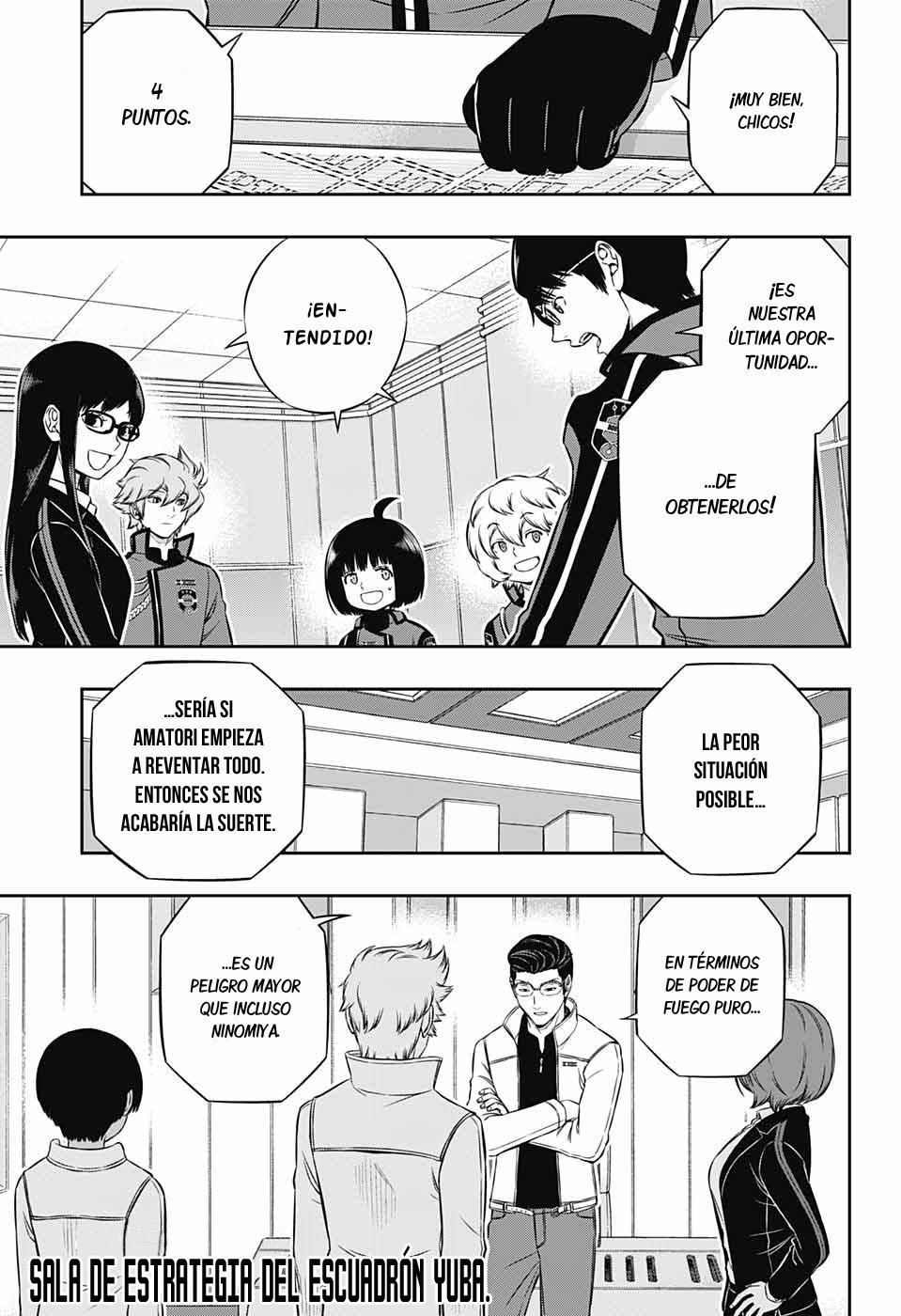 World Trigger Capitulo 184: Escuadrón Yuba página 15