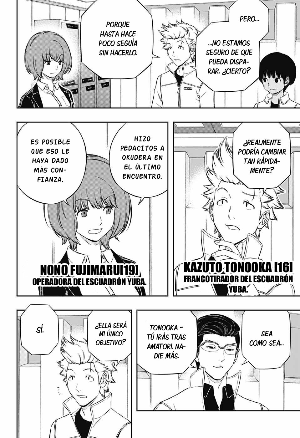 World Trigger Capitulo 184: Escuadrón Yuba página 16