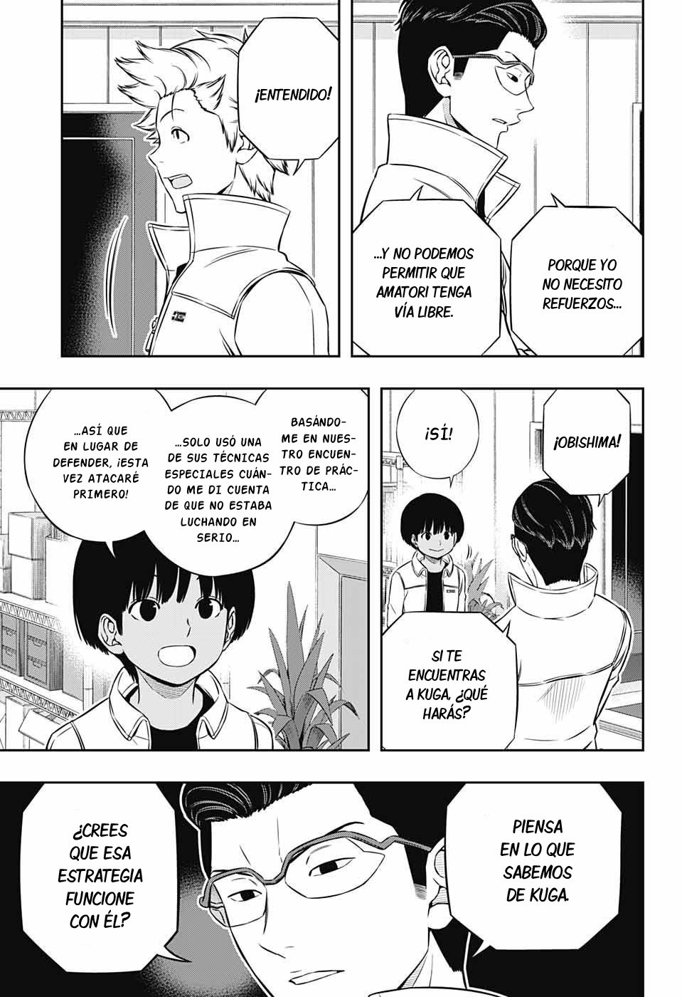 World Trigger Capitulo 184: Escuadrón Yuba página 17