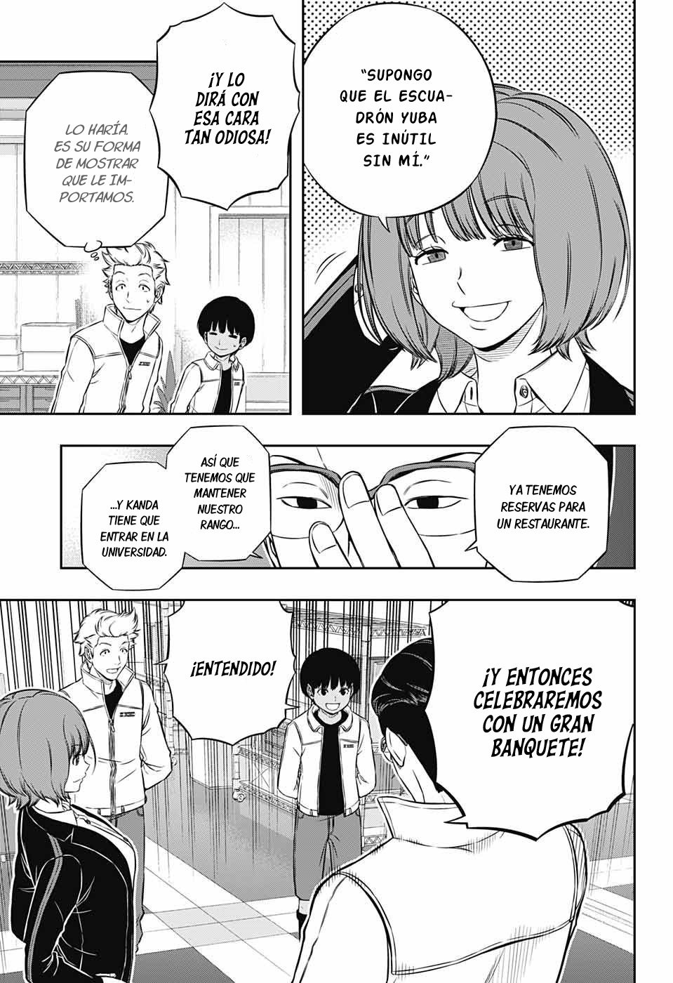World Trigger Capitulo 184: Escuadrón Yuba página 19