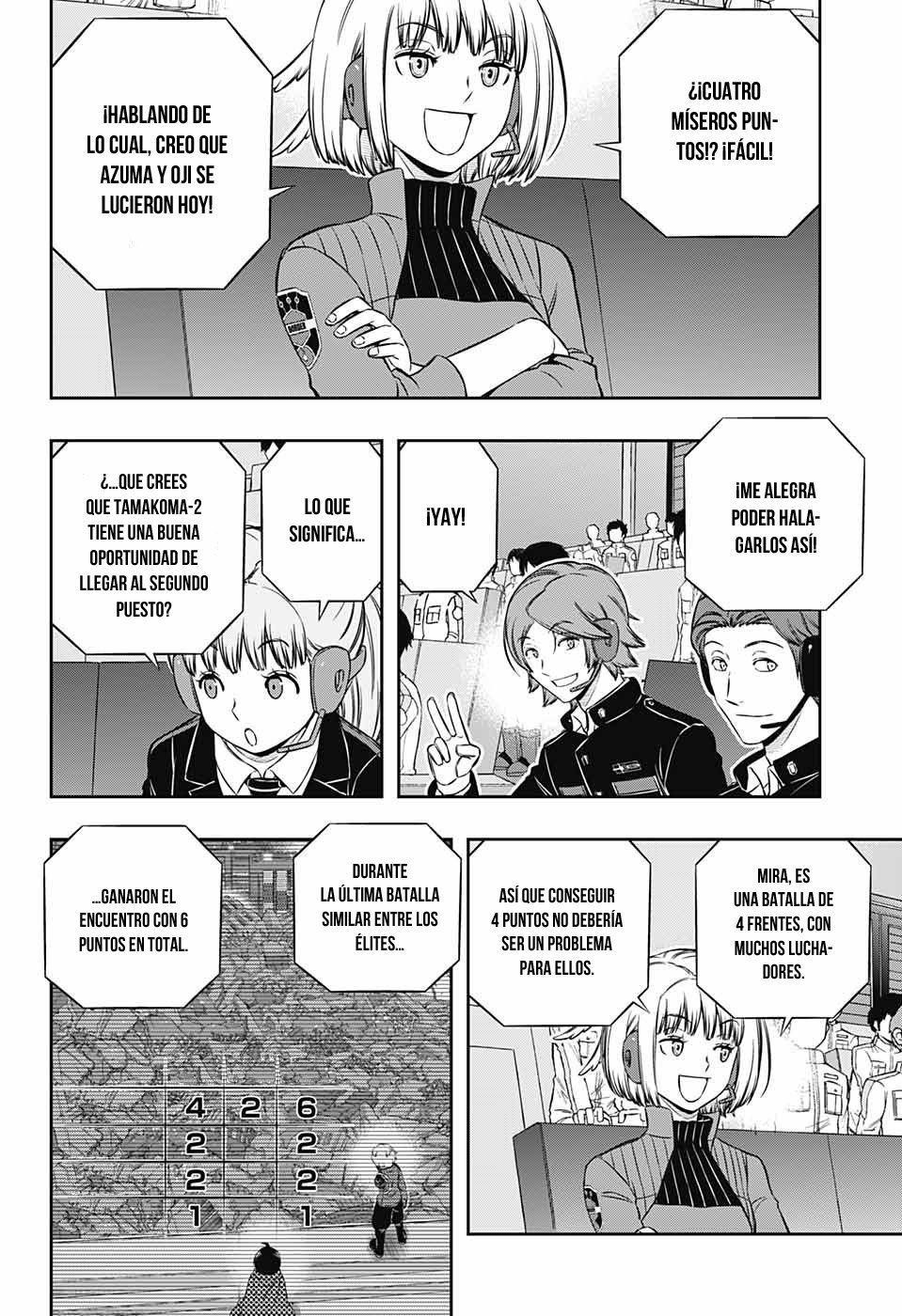 World Trigger Capitulo 184: Escuadrón Yuba página 6