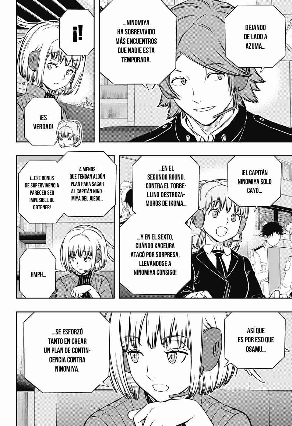 World Trigger Capitulo 184: Escuadrón Yuba página 8