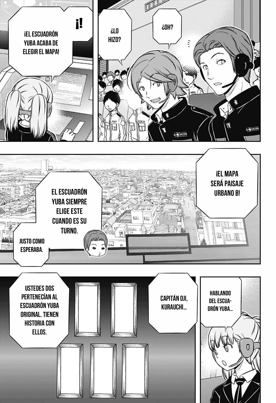 World Trigger Capitulo 184: Escuadrón Yuba página 9