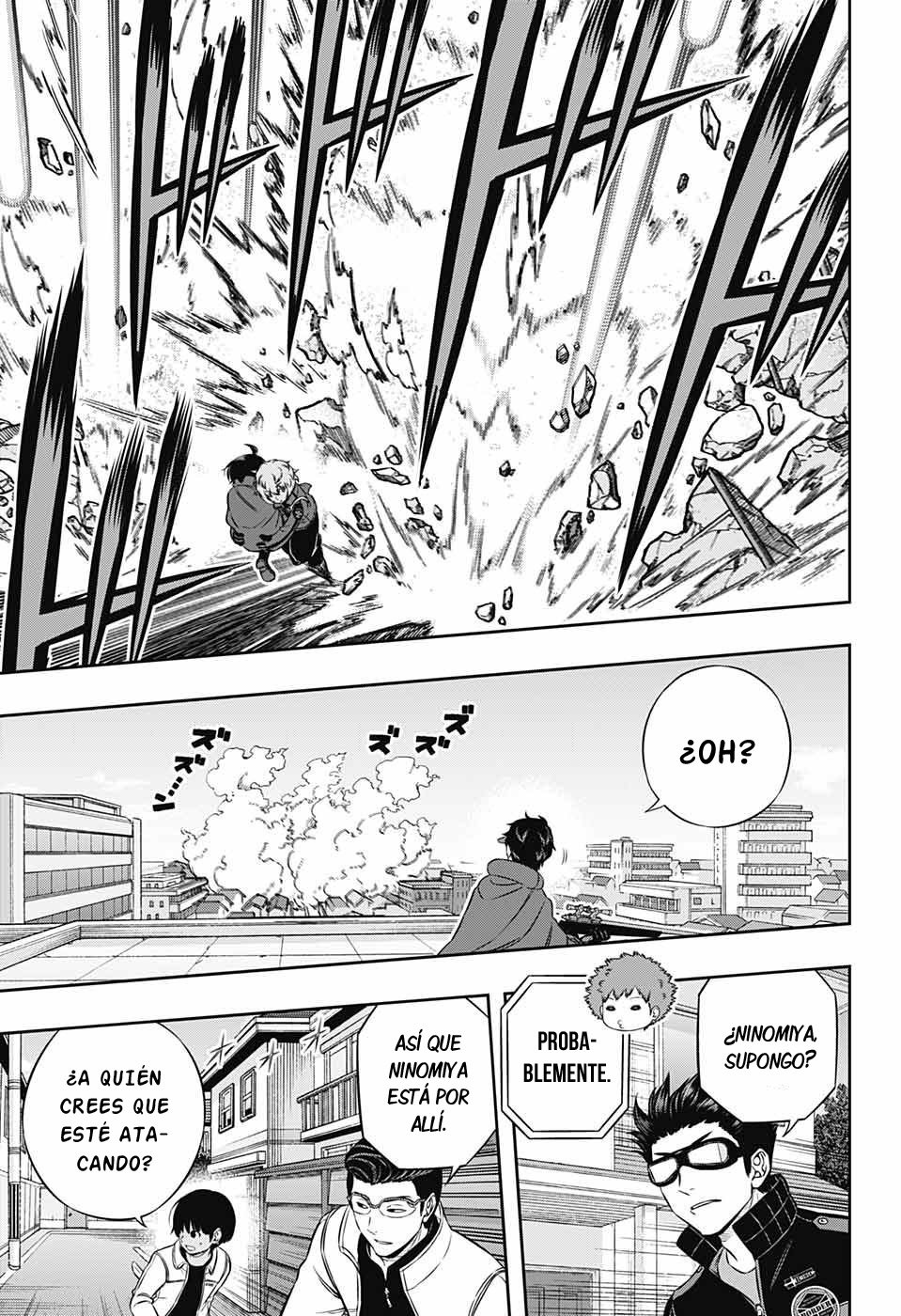 World Trigger Capitulo 185: Escuadrón Ninomiya, parte 2 página 11