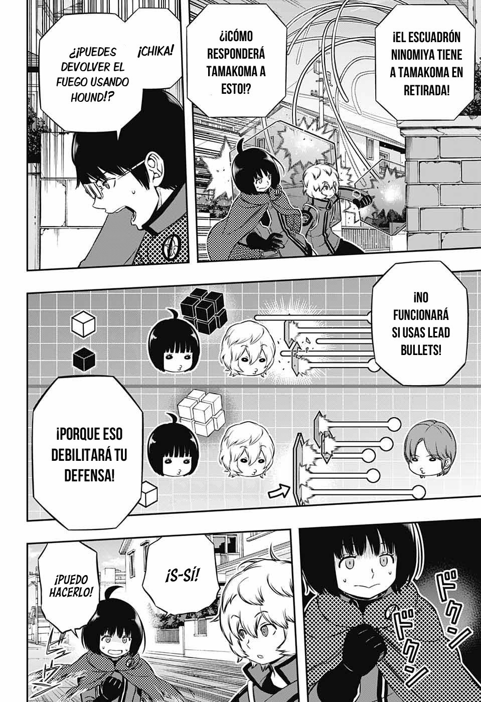 World Trigger Capitulo 185: Escuadrón Ninomiya, parte 2 página 14