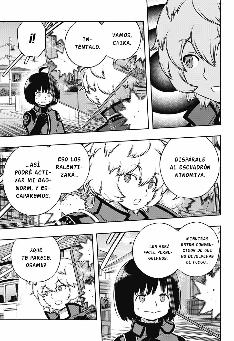 World Trigger Capitulo 185: Escuadrón Ninomiya, parte 2 página 15