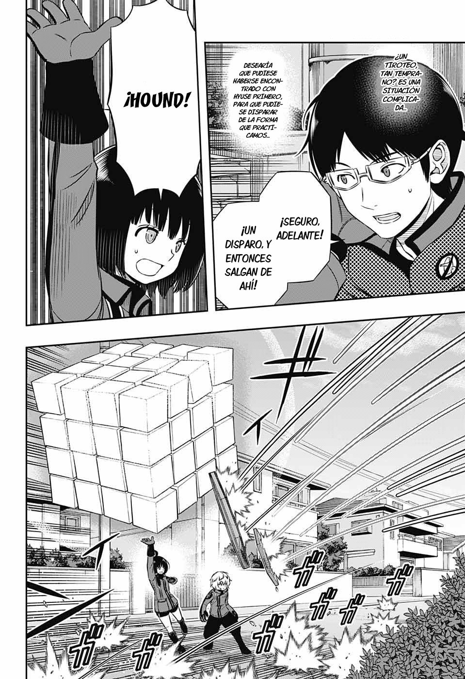 World Trigger Capitulo 185: Escuadrón Ninomiya, parte 2 página 16