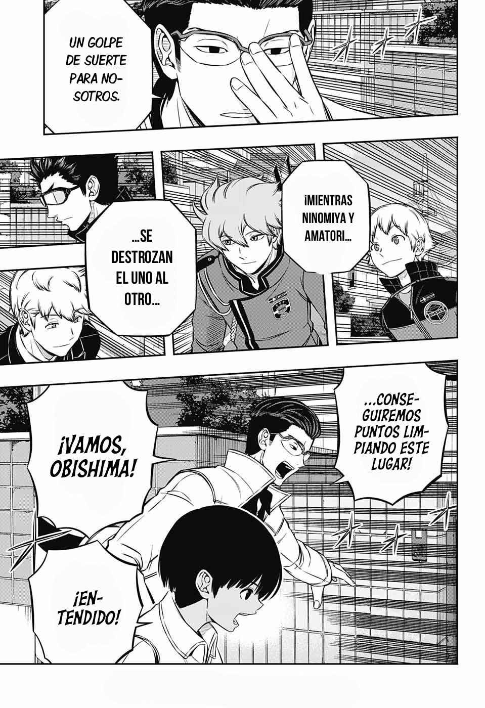 World Trigger Capitulo 185: Escuadrón Ninomiya, parte 2 página 19