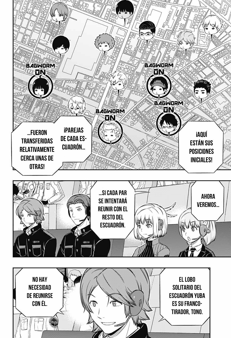 World Trigger Capitulo 185: Escuadrón Ninomiya, parte 2 página 6