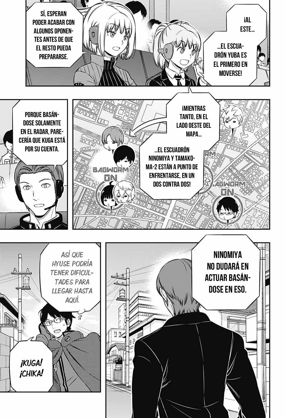 World Trigger Capitulo 185: Escuadrón Ninomiya, parte 2 página 9