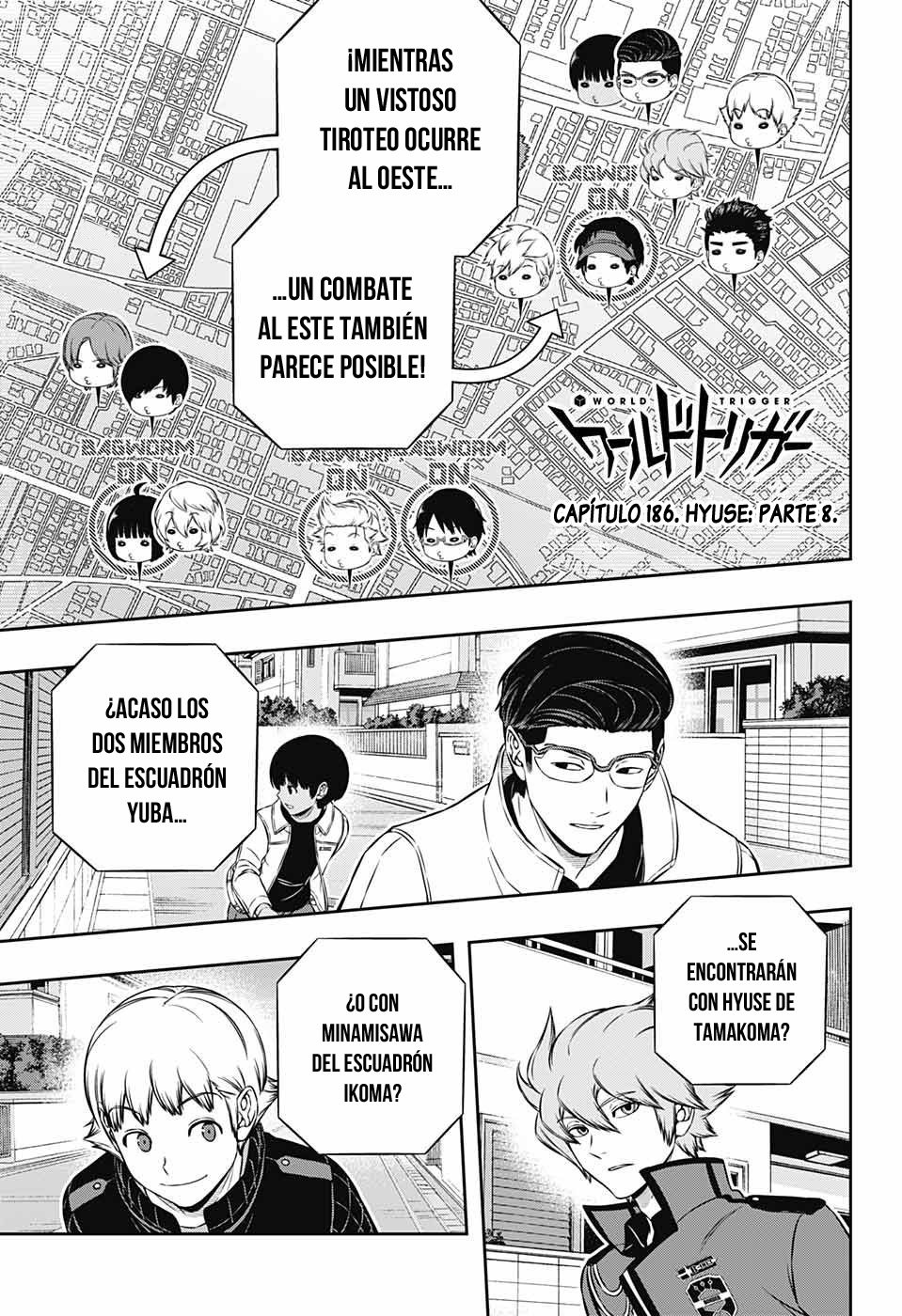 World Trigger Capitulo 186: Hyuse, parte 8 página 3