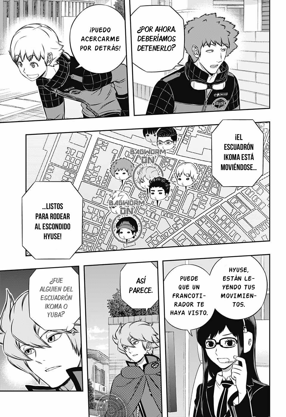 World Trigger Capitulo 186: Hyuse, parte 8 página 9