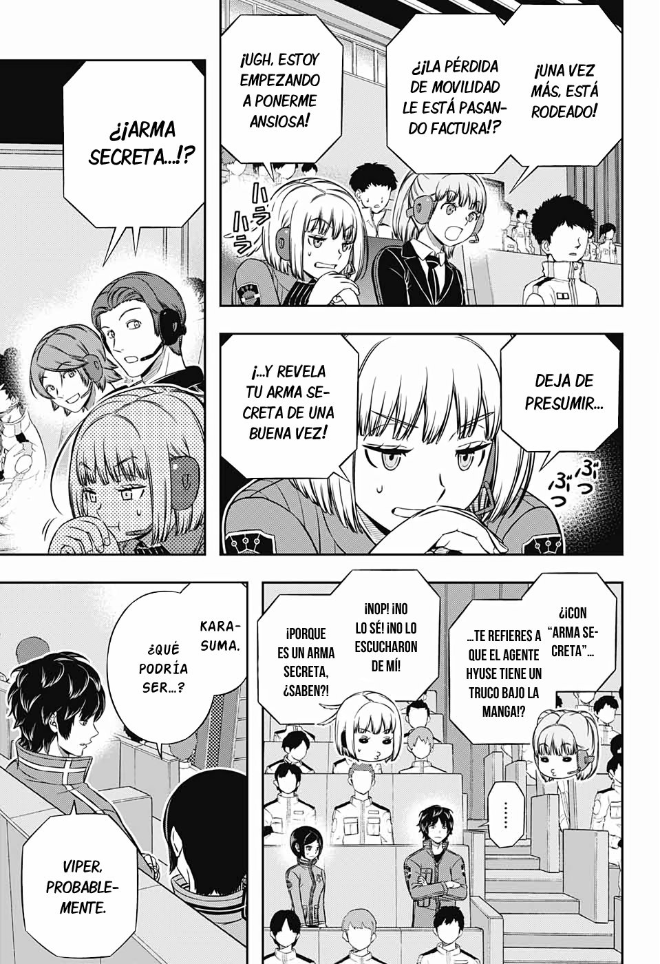 World Trigger Capitulo 188: Hyuse, parte 9 página 15