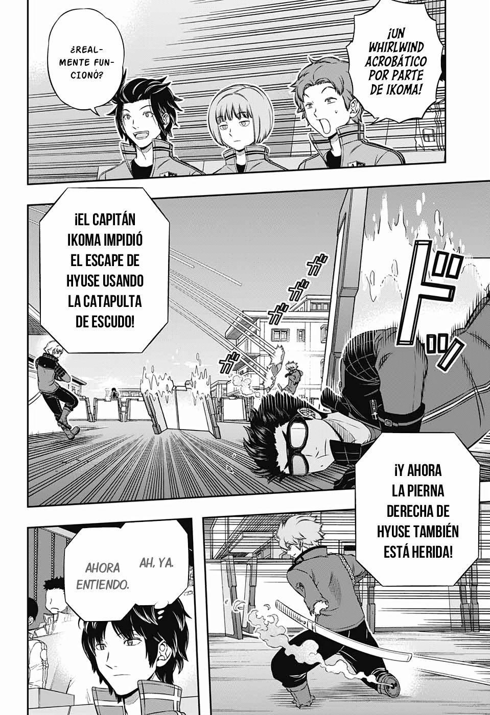 World Trigger Capitulo 188: Hyuse, parte 9 página 22