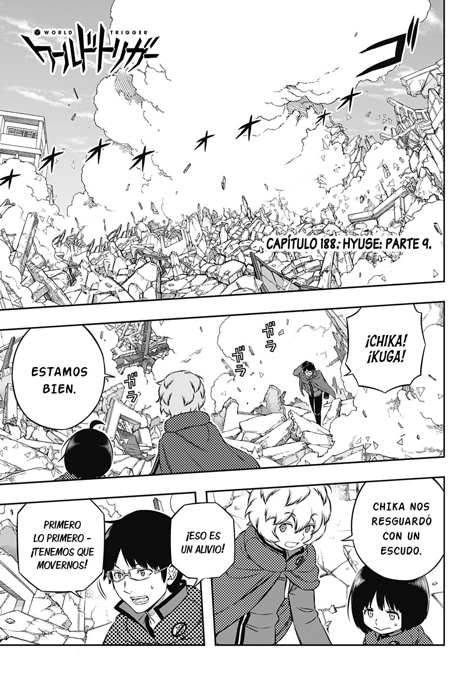 World Trigger Capitulo 188: Hyuse, parte 9 página 3