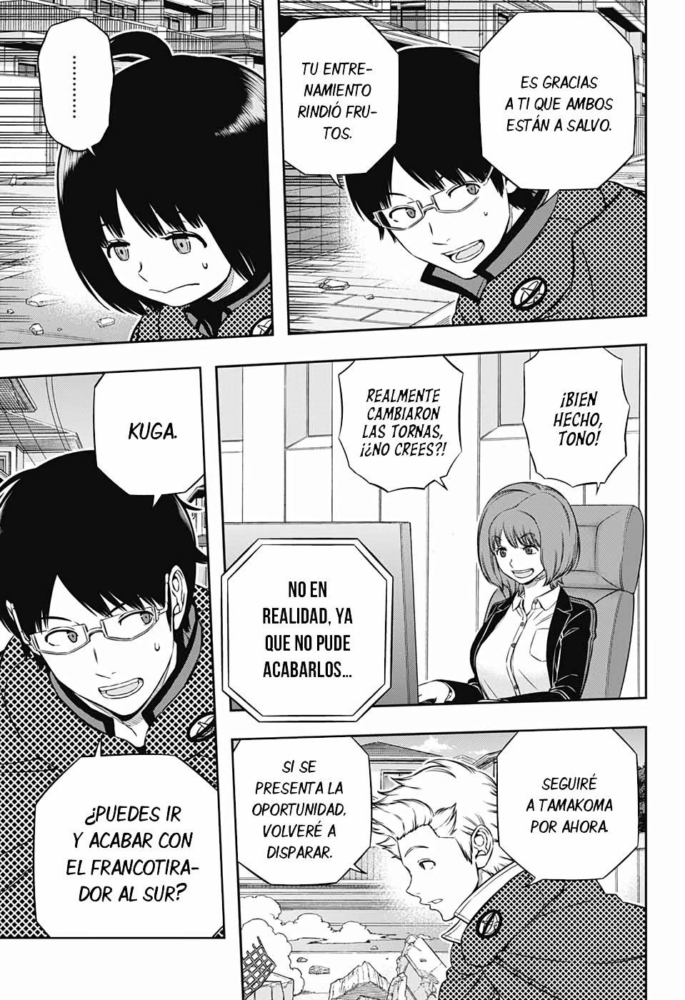 World Trigger Capitulo 188: Hyuse, parte 9 página 5