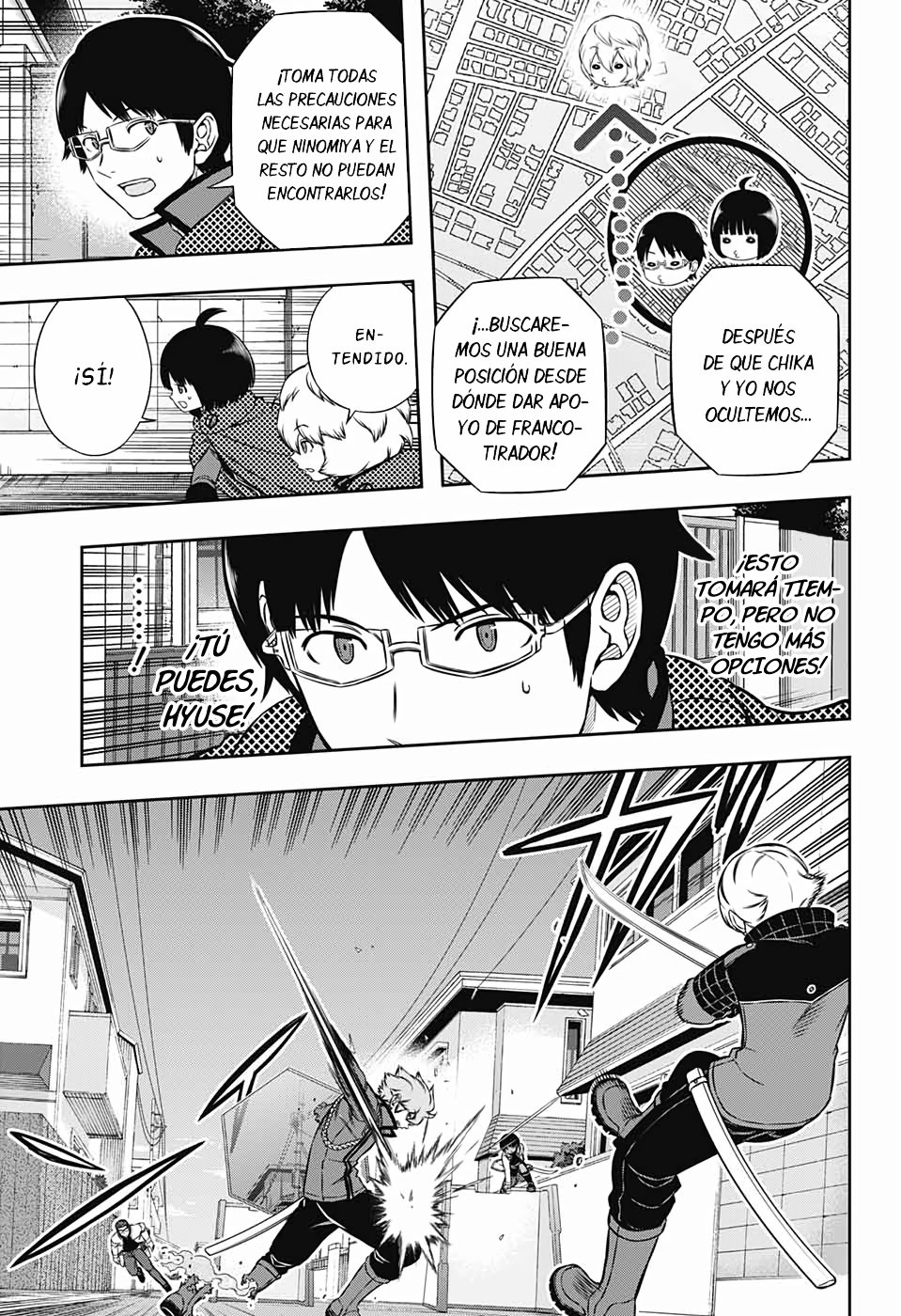 World Trigger Capitulo 188: Hyuse, parte 9 página 7