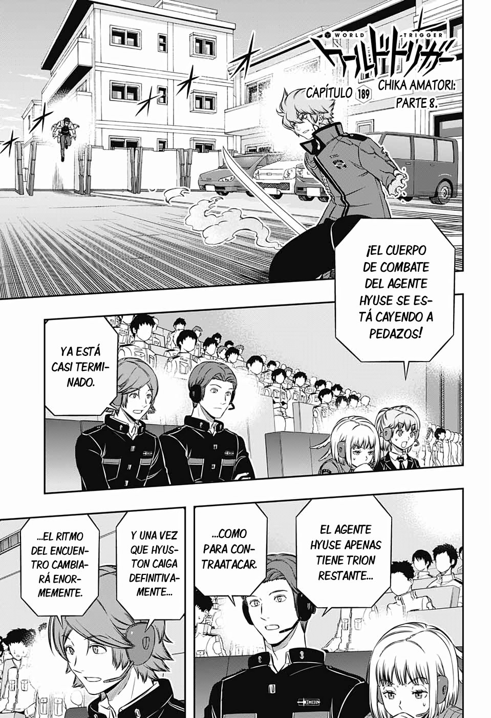 World Trigger Capitulo 189: Chika Amatori, parte 8 página 3