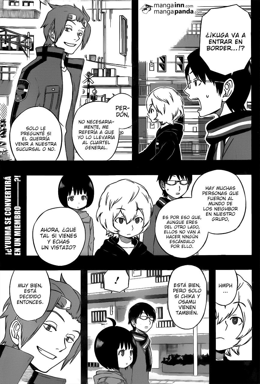 World Trigger Capitulo 19: La sucursal de Tamakoma página 3
