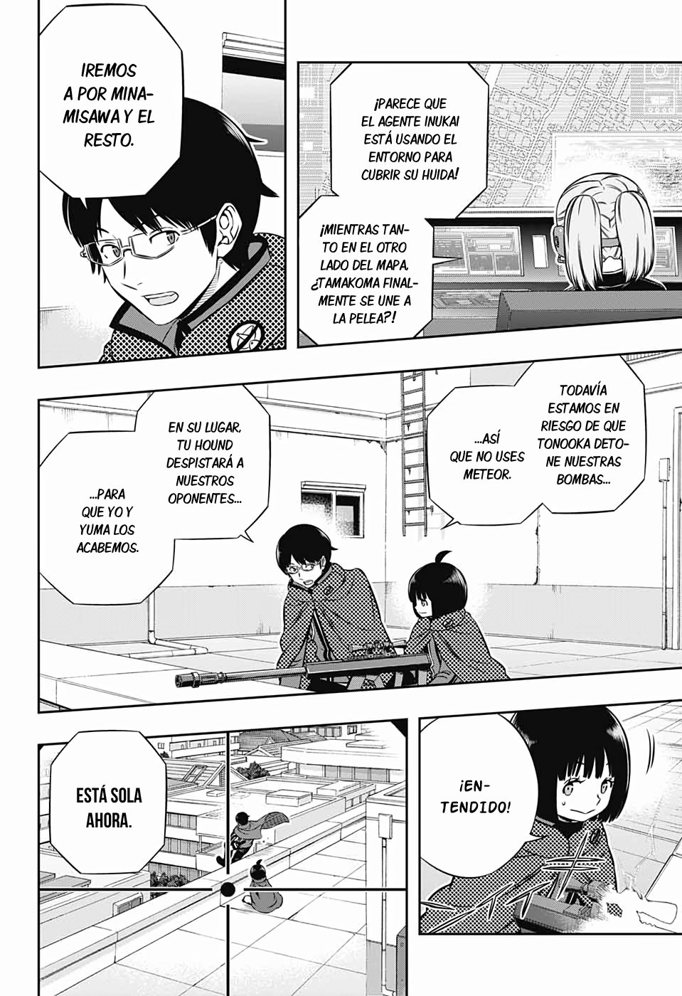 World Trigger Capitulo 190: Escuadrón Yuba, parte 3 página 12