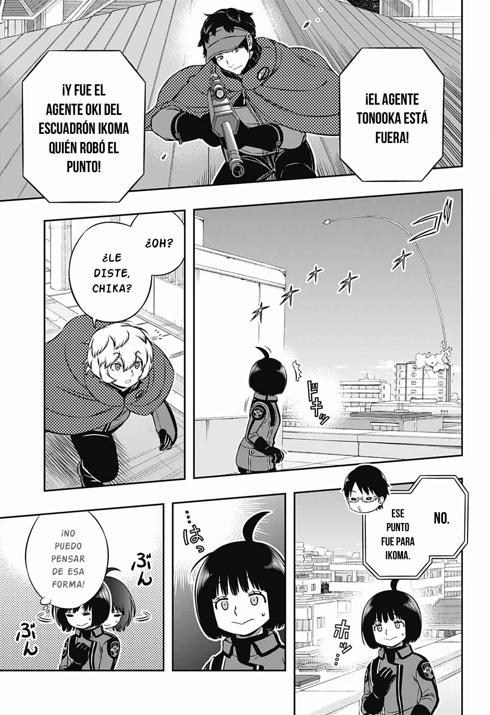 World Trigger Capitulo 190: Escuadrón Yuba, parte 3 página 17
