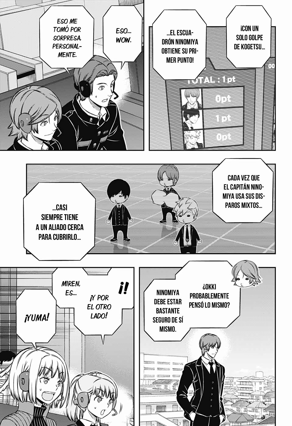 World Trigger Capitulo 190: Escuadrón Yuba, parte 3 página 23