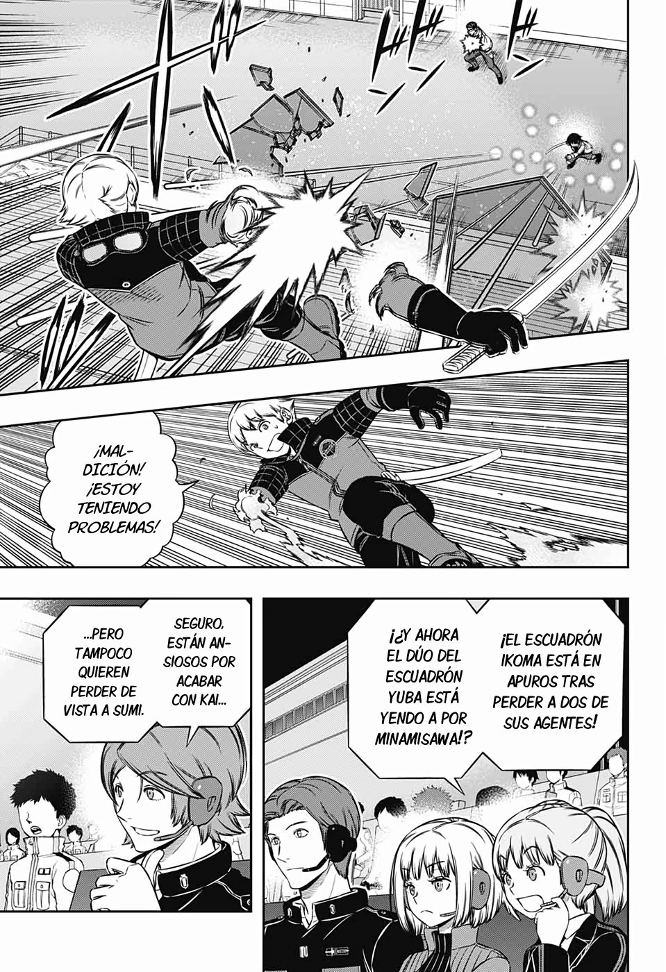 World Trigger Capitulo 190: Escuadrón Yuba, parte 3 página 7