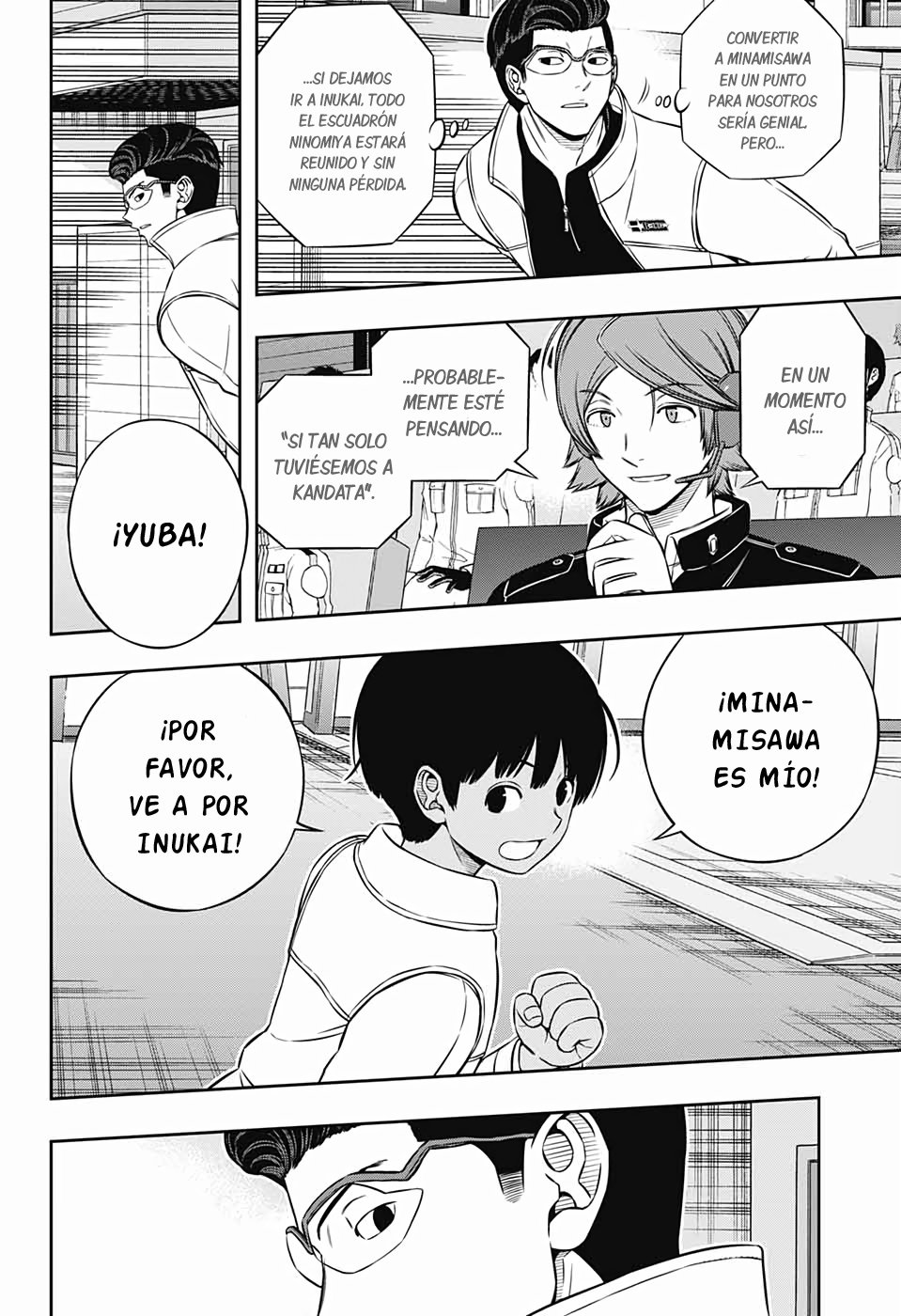 World Trigger Capitulo 190: Escuadrón Yuba, parte 3 página 8