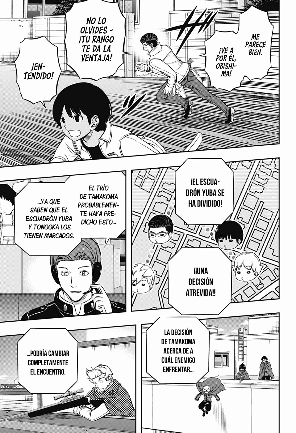 World Trigger Capitulo 190: Escuadrón Yuba, parte 3 página 9
