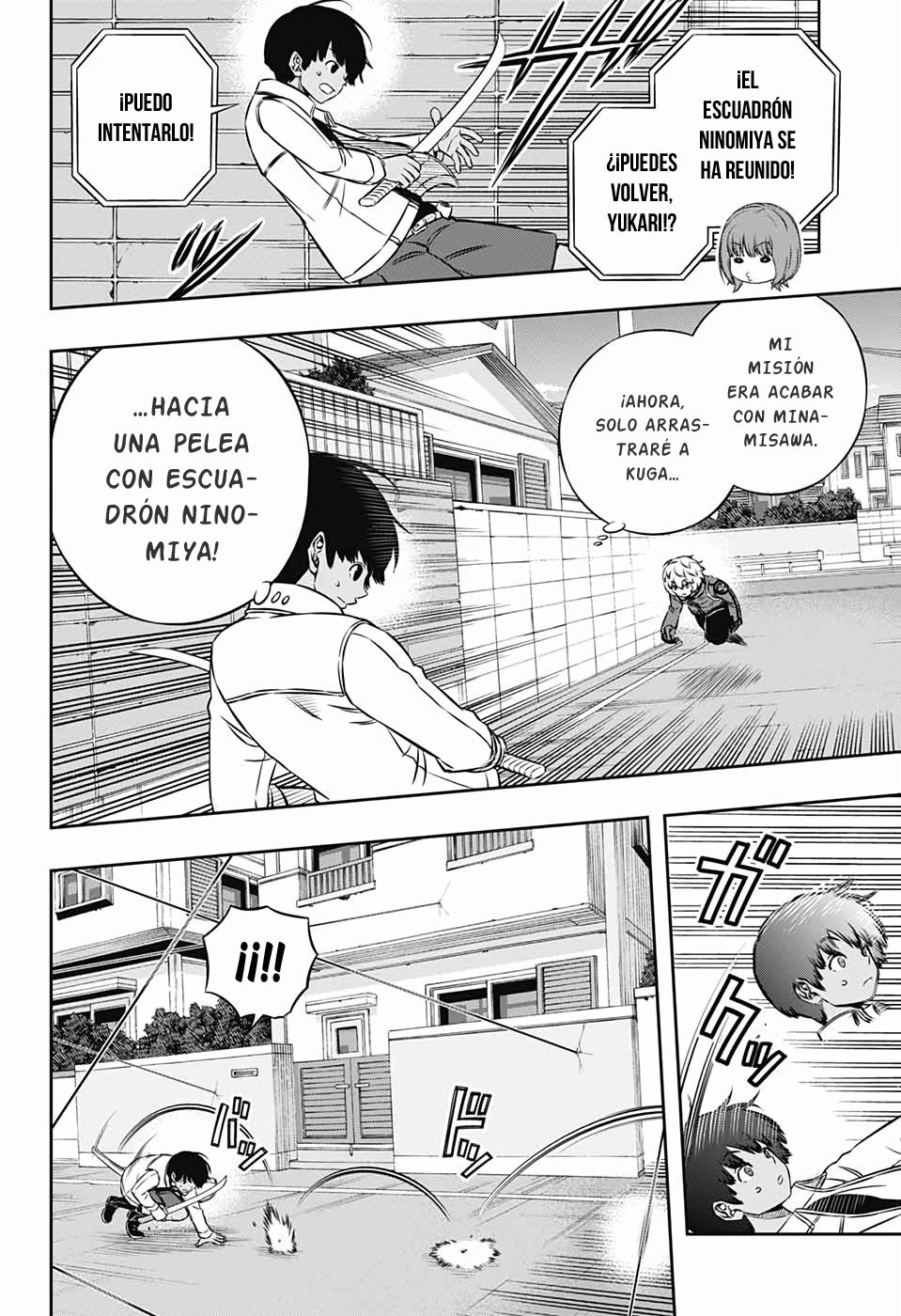 World Trigger Capitulo 191: Escuadrón Yuba: Parte 4 página 14