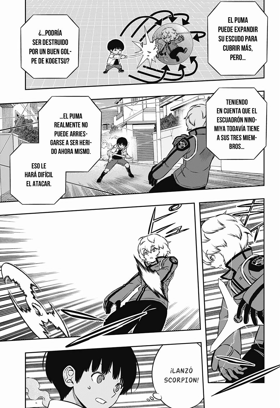 World Trigger Capitulo 191: Escuadrón Yuba: Parte 4 página 17