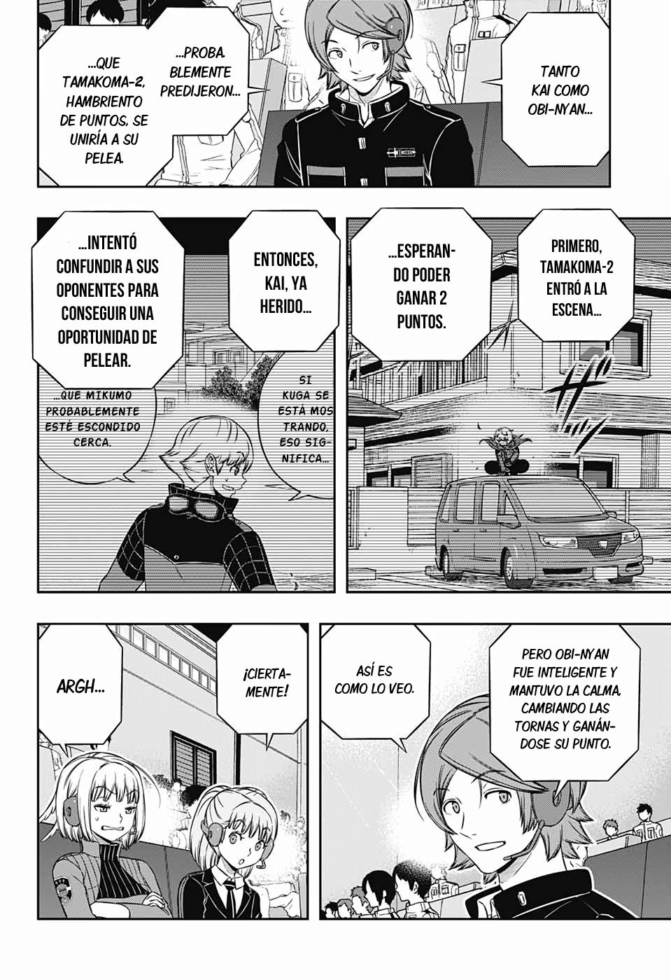 World Trigger Capitulo 191: Escuadrón Yuba: Parte 4 página 4