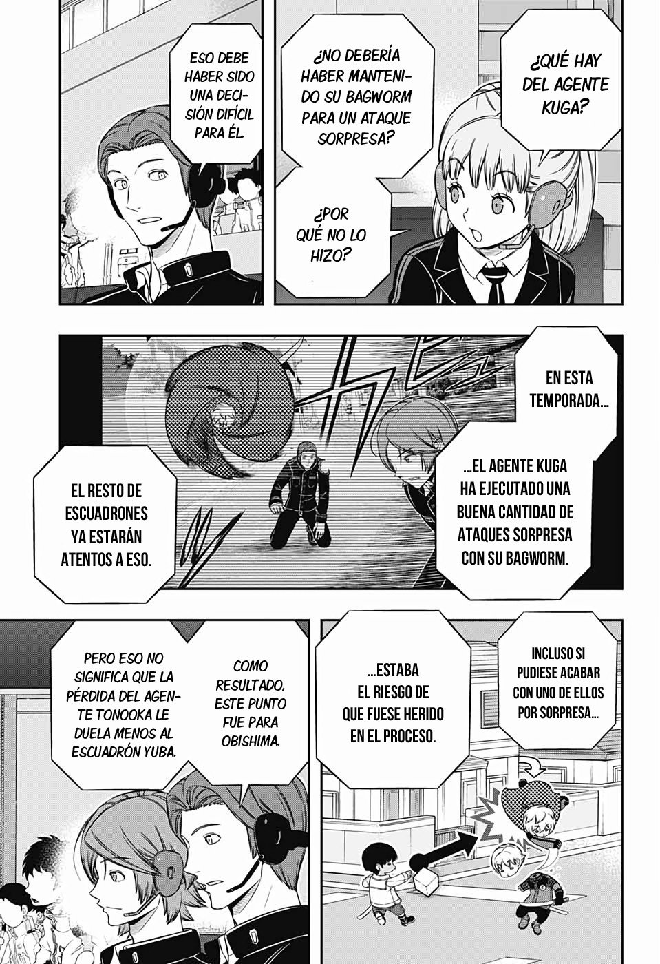 World Trigger Capitulo 191: Escuadrón Yuba: Parte 4 página 5