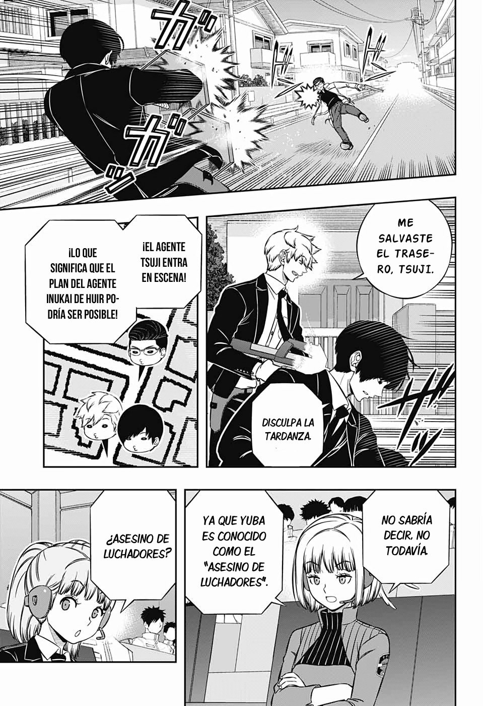 World Trigger Capitulo 191: Escuadrón Yuba: Parte 4 página 9