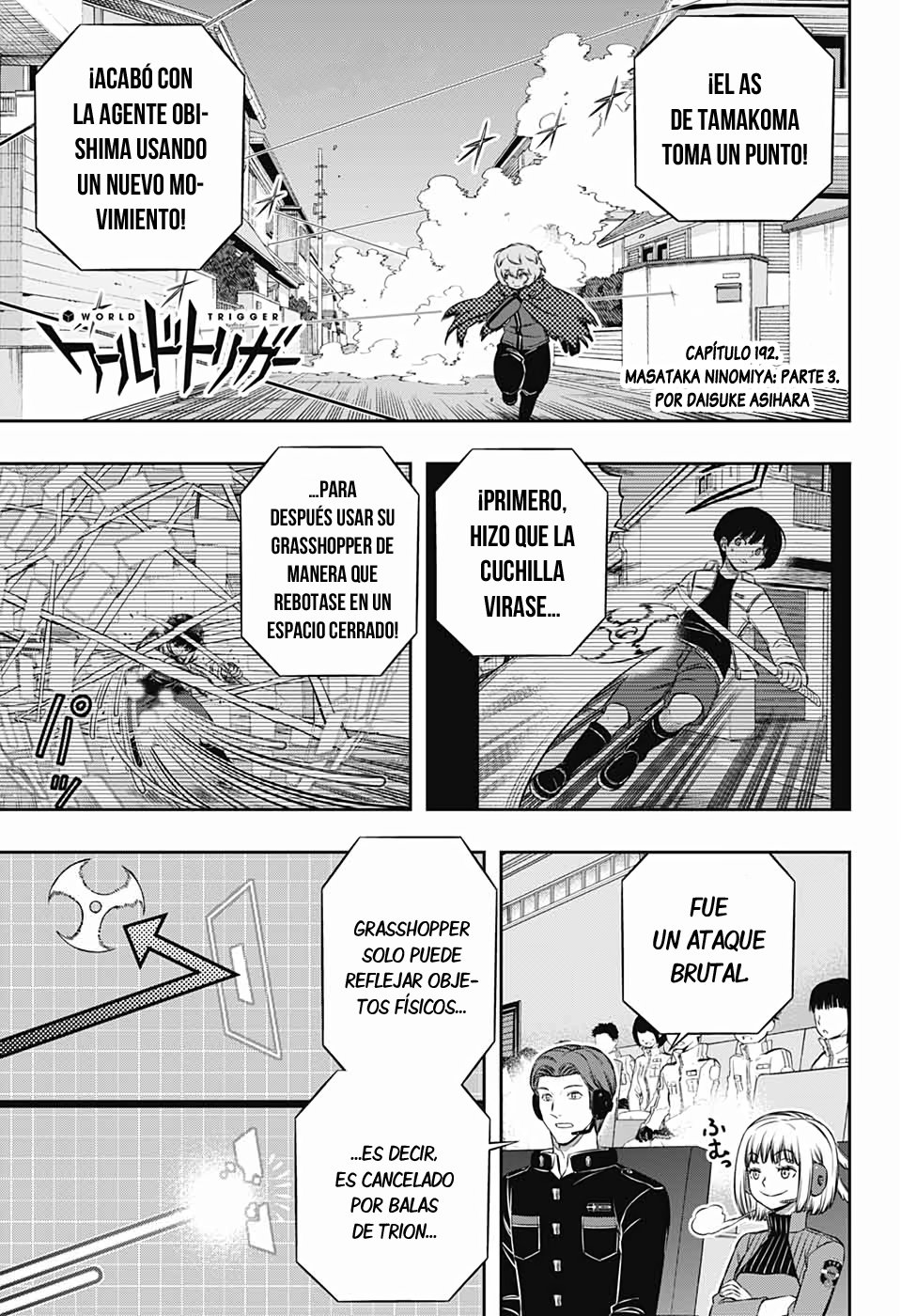 World Trigger Capitulo 192: Masataka Ninomiya: Parte 3 página 3