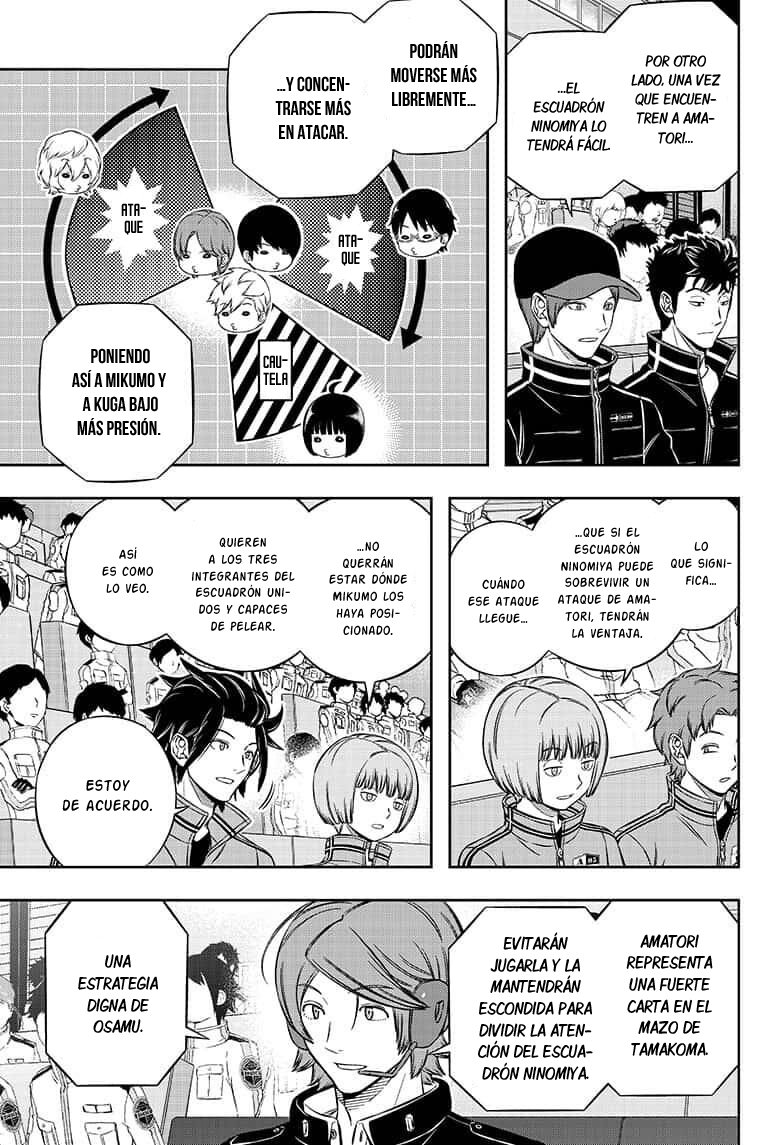 World Trigger Capitulo 194: Osamu Mikumo: Parte 18. página 11