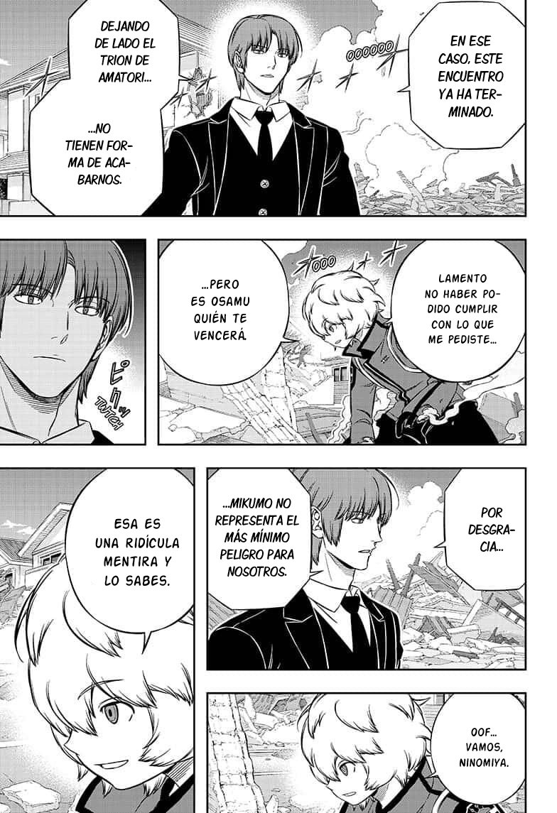 World Trigger Capitulo 194: Osamu Mikumo: Parte 18. página 15