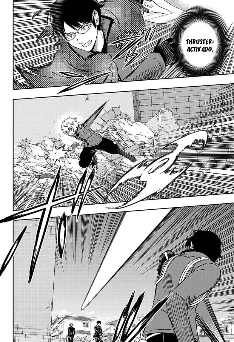 World Trigger Capitulo 194: Osamu Mikumo: Parte 18. página 16