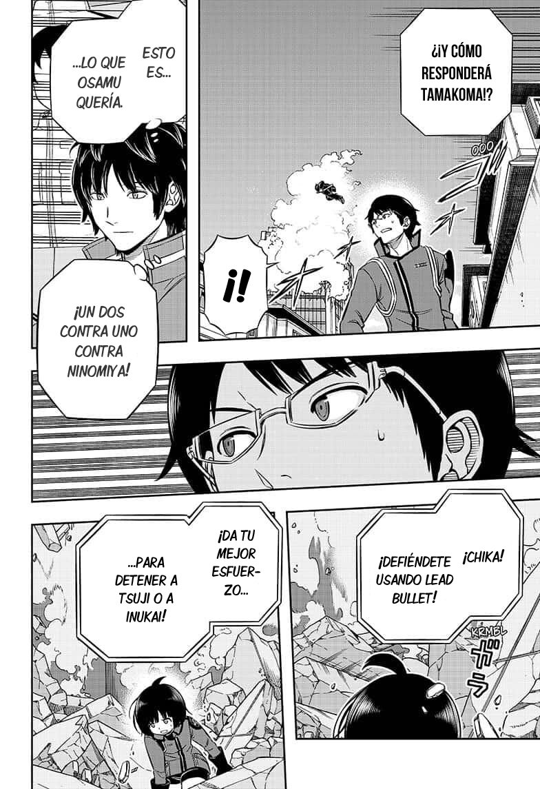 World Trigger Capitulo 194: Osamu Mikumo: Parte 18. página 22