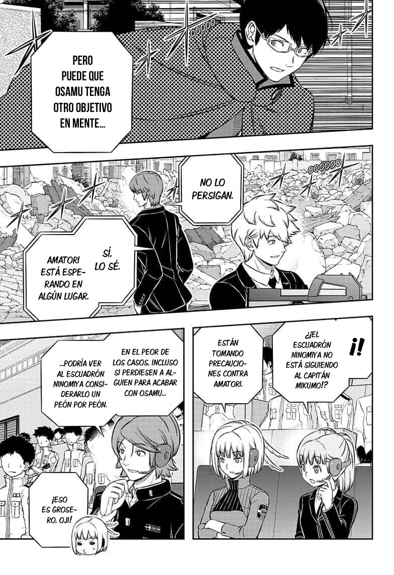 World Trigger Capitulo 194: Osamu Mikumo: Parte 18. página 9