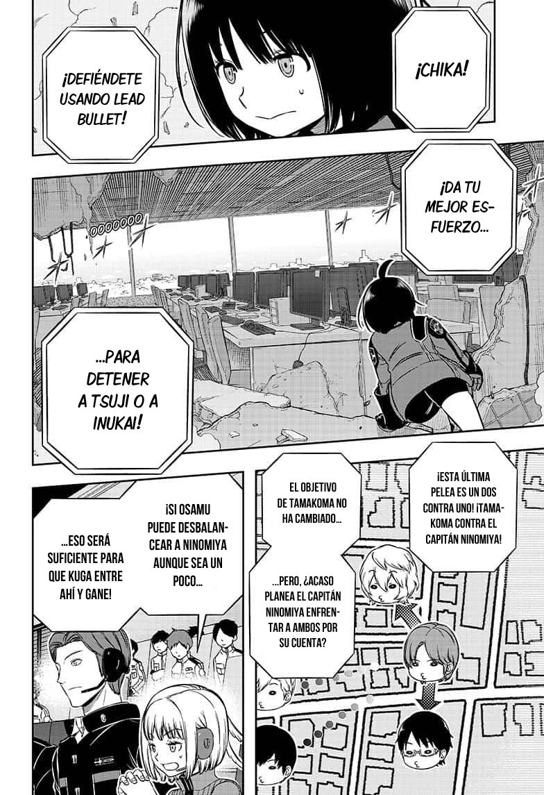 World Trigger Capitulo 195: Chika Amatori: Parte 9. página 4