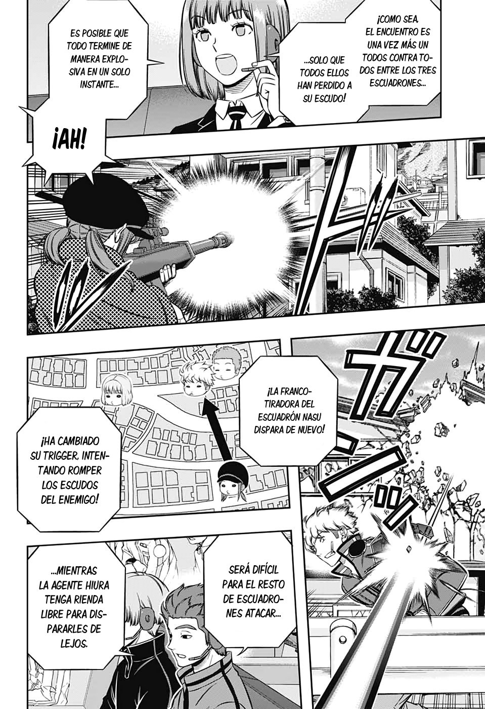 World Trigger Capitulo 197: Encuentro final del rango medio B página 13
